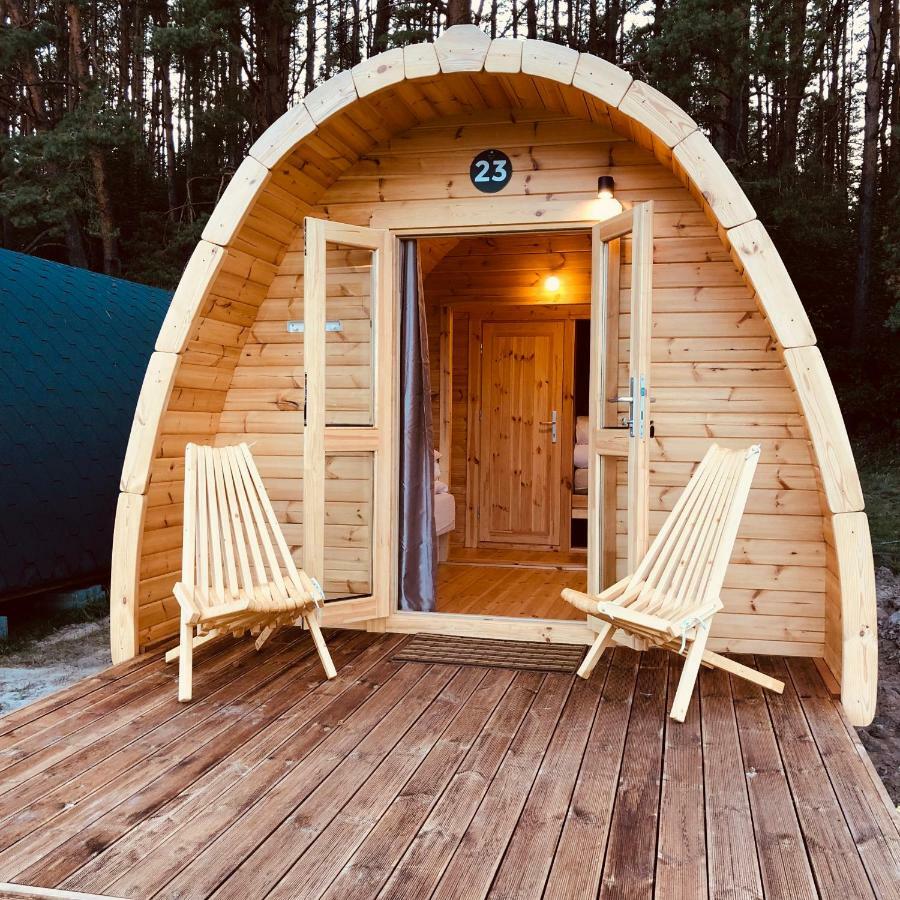 Luxury Camping Pod Zarasai Esterno foto