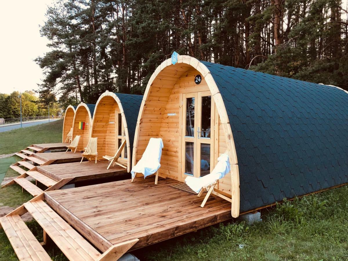Luxury Camping Pod Zarasai Esterno foto