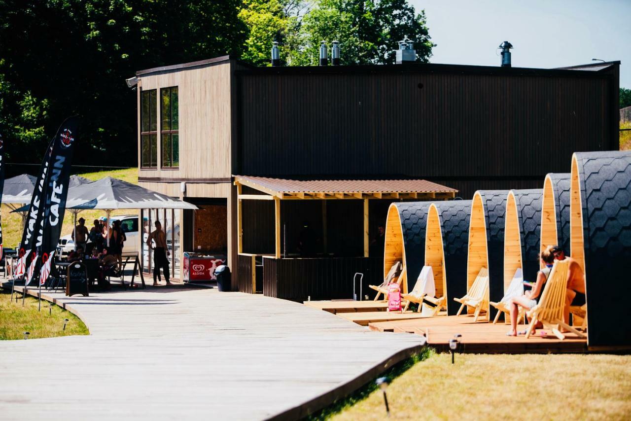 Luxury Camping Pod Zarasai Esterno foto