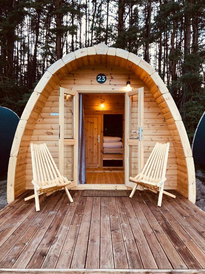 Luxury Camping Pod Zarasai Esterno foto